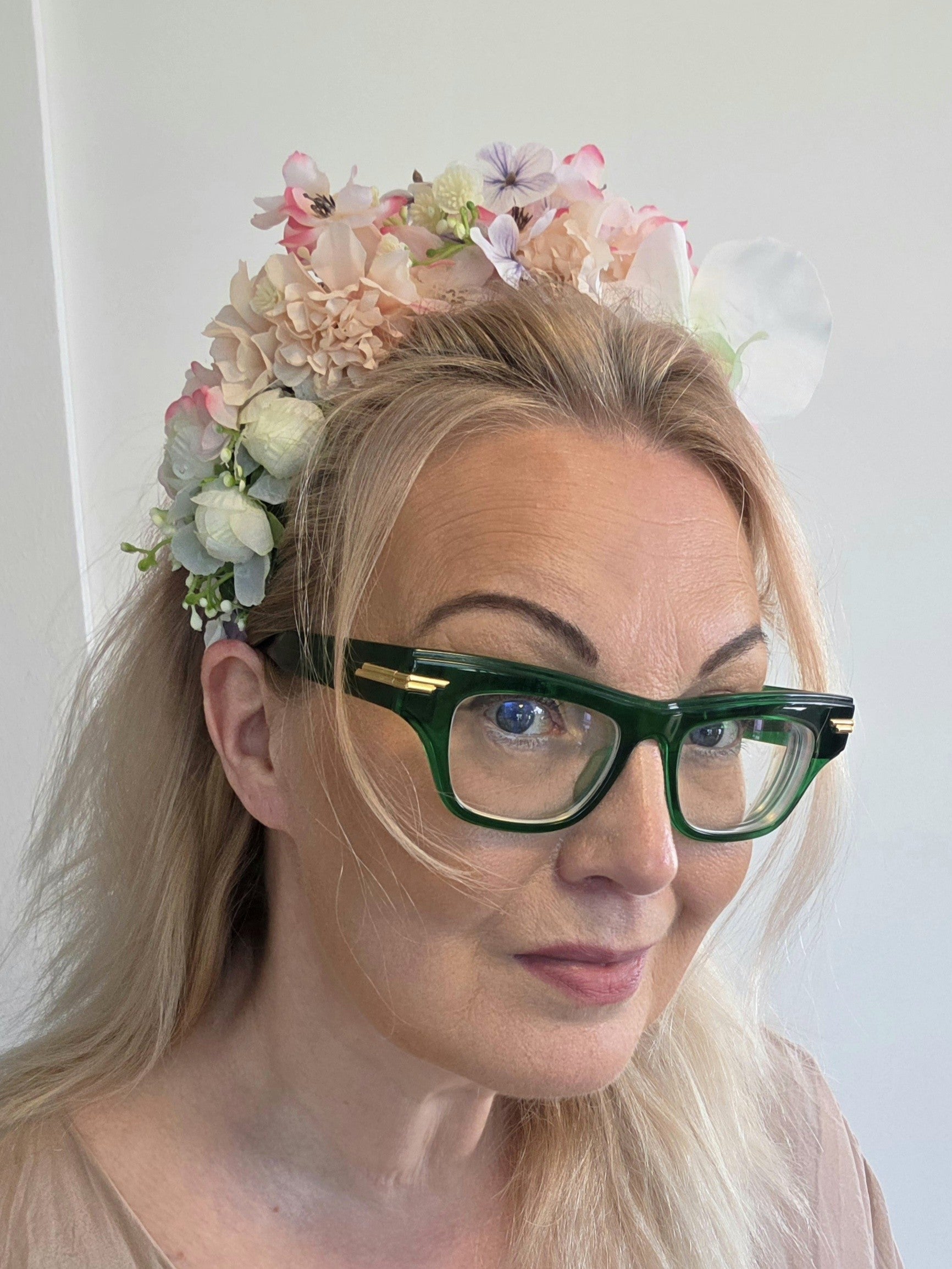 Kukkapanta Michelle pastellin sävyissä